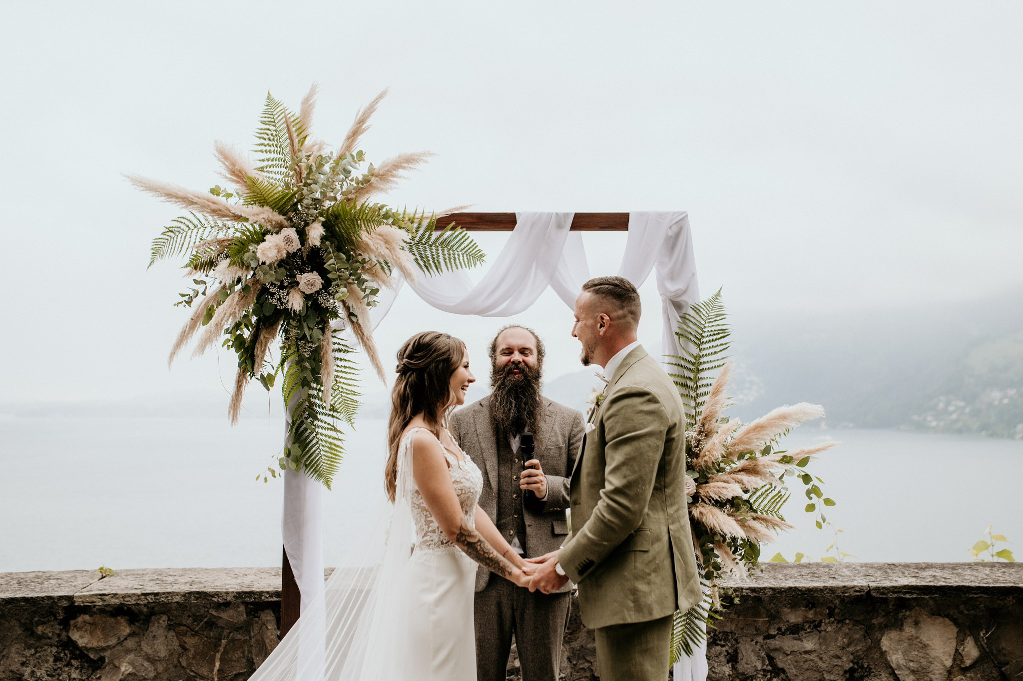 zdjęcia ślubne nad jeziorem