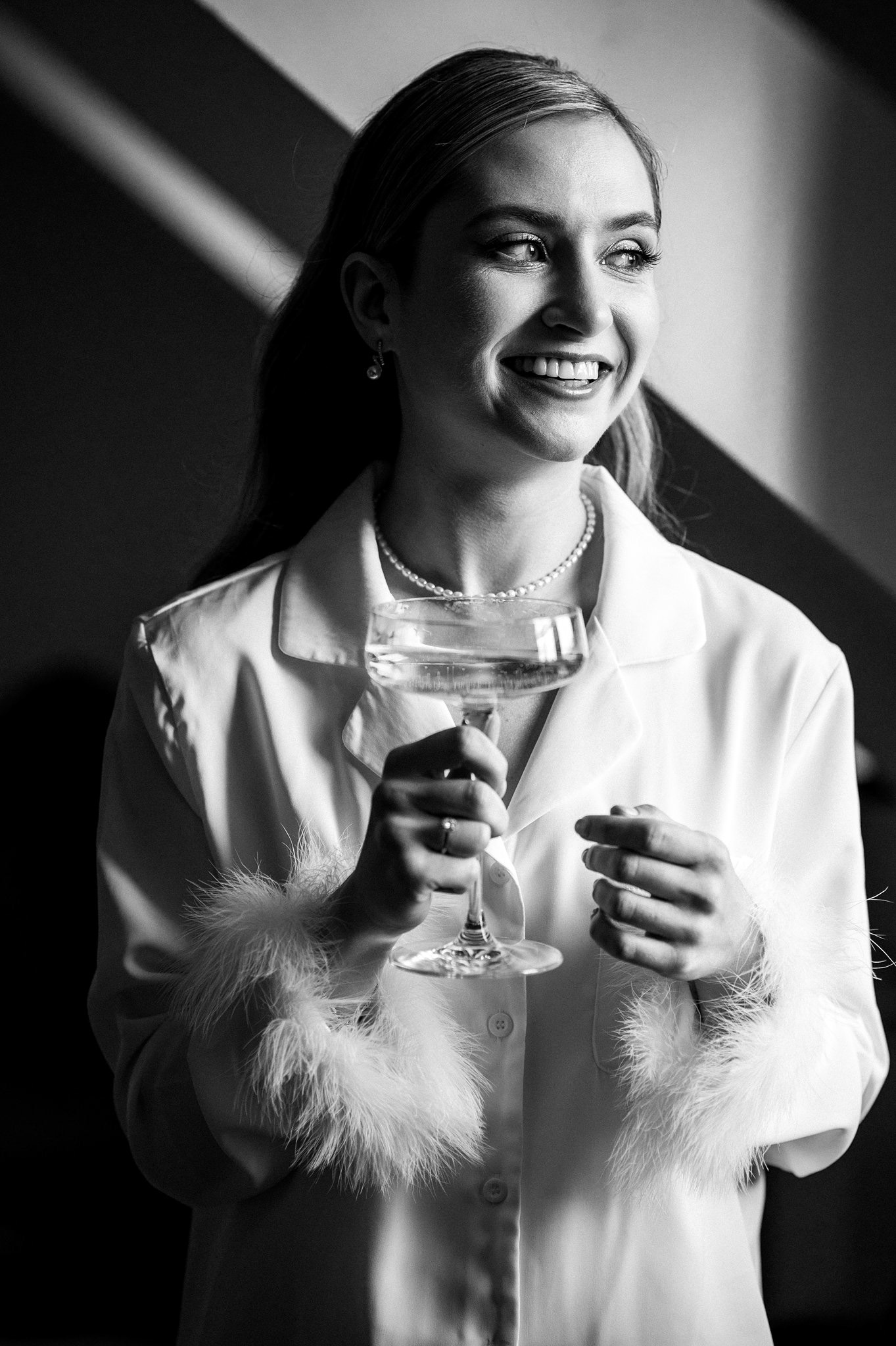 czarno białe zdjęcia ślubne