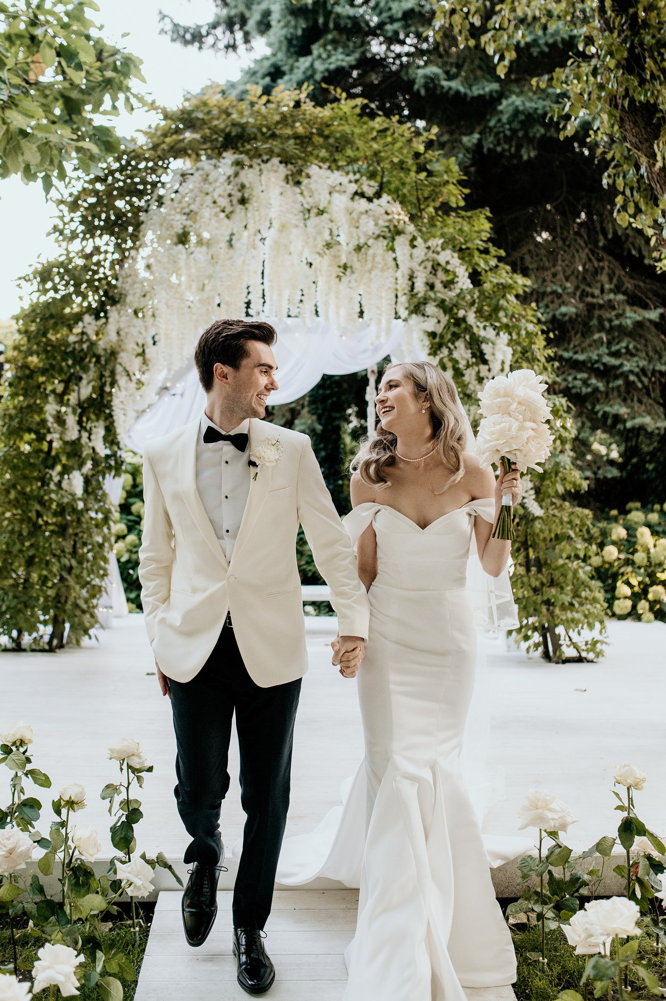 ślub w stylu glamour warszawa