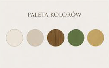 sesja świąteczna paleta kolorów
