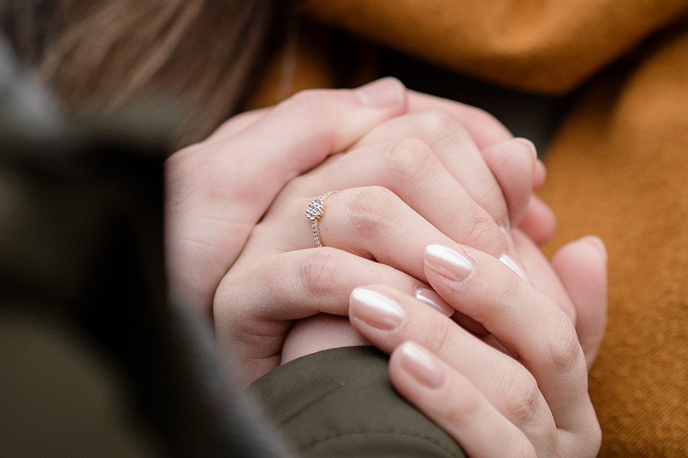 surprise proposal photoshoot Warsaw